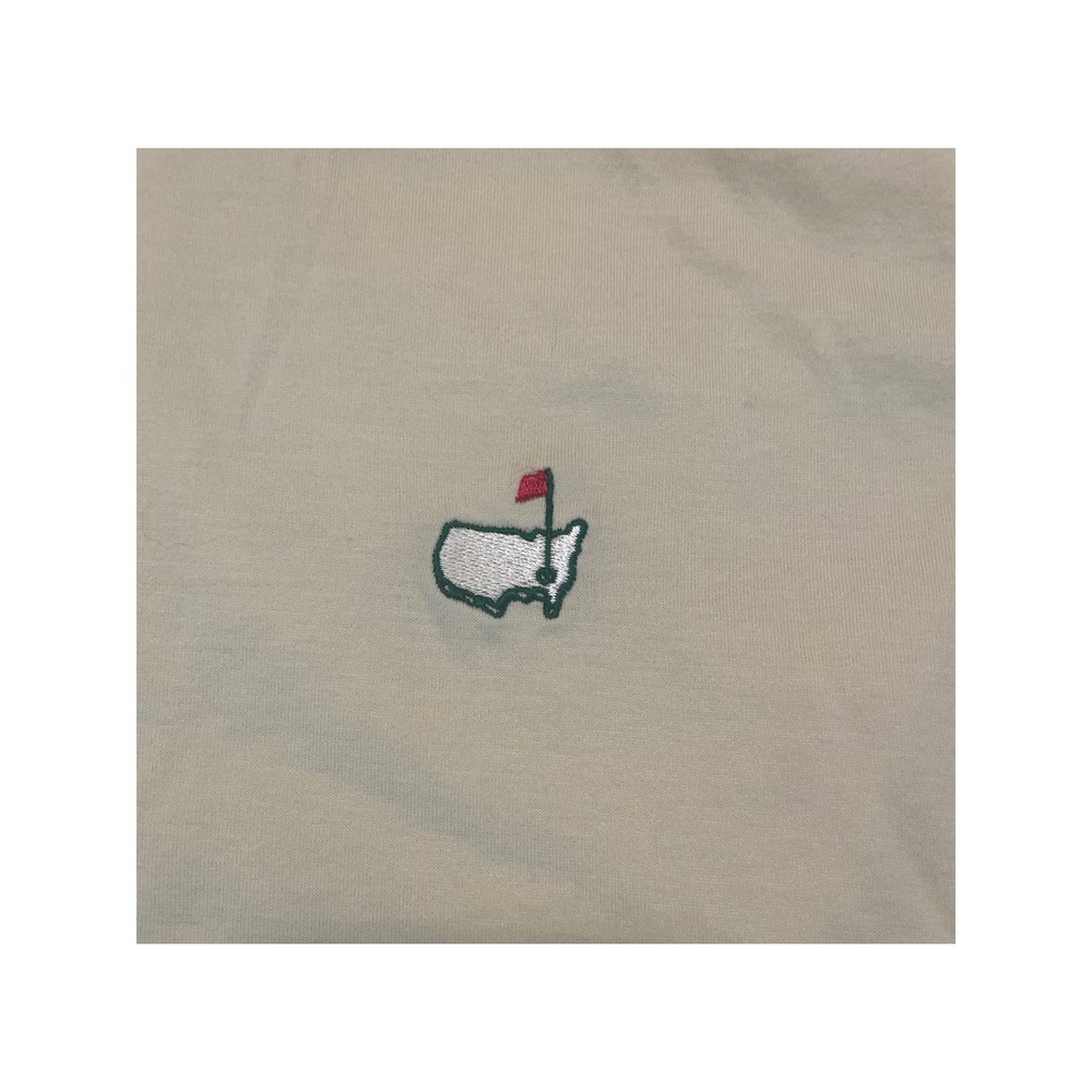 Amen Corner‎ Masters Golf Logo Polo Shirt Large Yellow Pima Cotton